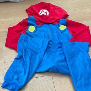 Nintendo Red and Blue Superhero Costume for Kids